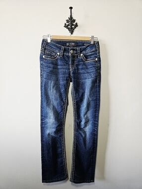 Silver Tuesday Low Rise Baby Boot Jeans Size 26 Bootcut Y2K